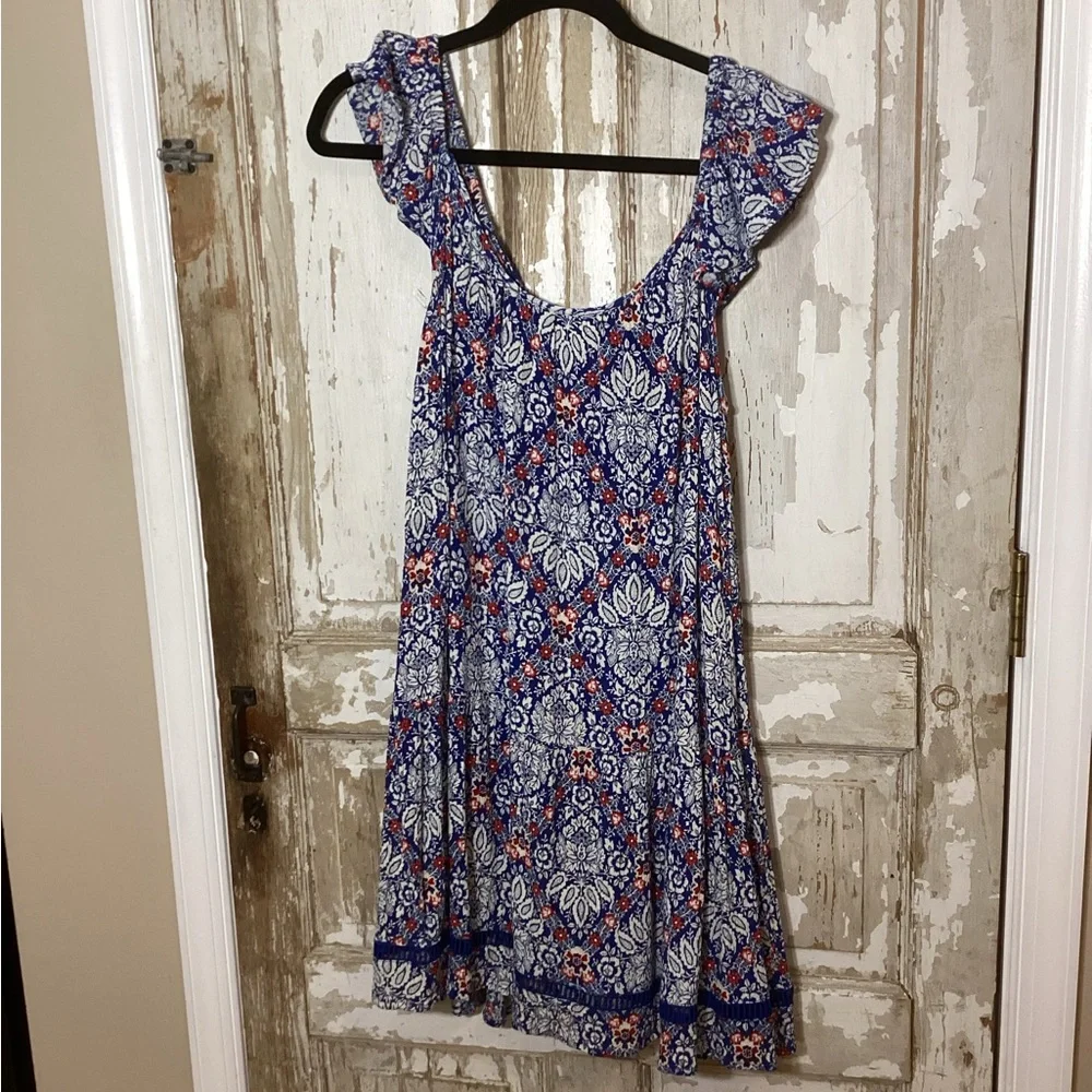 Band of the Free Floral Dress - L - Flowy and Comfy - Picture 1 of 8